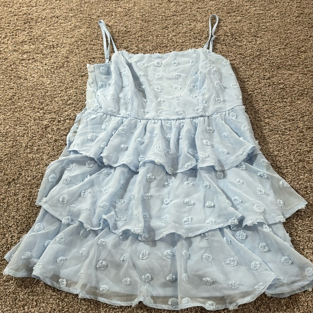 Francesca’s Poka-Dot Dress